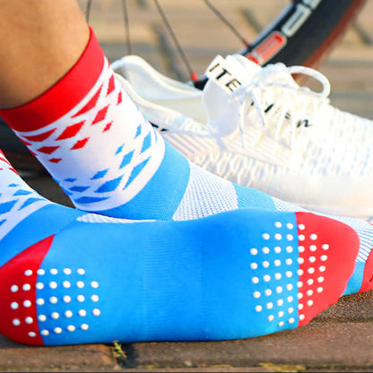Chaussettes de compression à blocs de couleurs graphiques (6 paires) - image 7