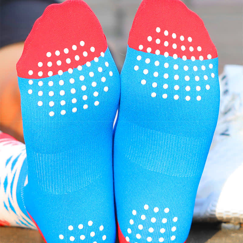 Chaussettes de compression à blocs de couleurs graphiques (6 paires) - image 7