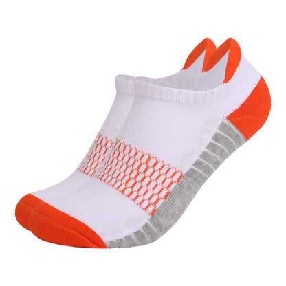 Chaussettes de compression confortables et antidérapantes en coton (6 paires) - Orange - EU39-42 (US6-8.5) - image 4
