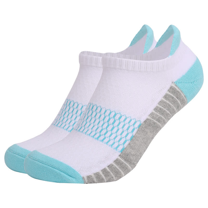Chaussettes de compression confortables et antidérapantes en coton (6 paires) - Bleu - EU39-42 (US6-8.5) - image 2