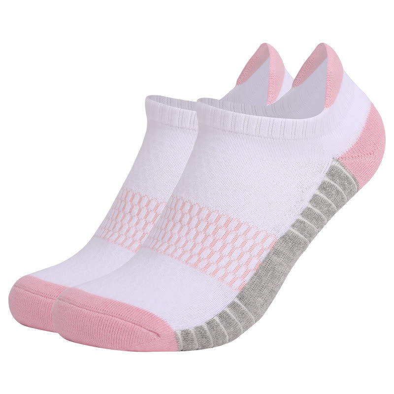 Chaussettes de compression confortables et antidérapantes en coton (6 paires) - Rose - EU39-42 (US6-8.5) - image 5