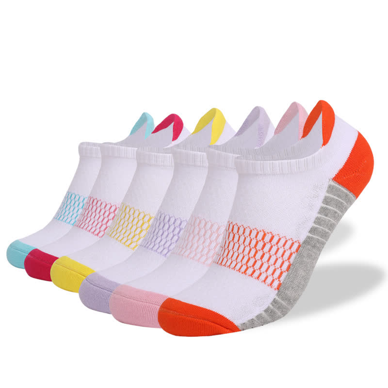 Chaussettes de compression confortables et antidérapantes en coton (6 paires) - Multicolore - EU39-42 (US6-8.5) - image 1
