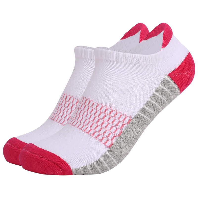Chaussettes de compression confortables et antidérapantes en coton (6 paires) - Rouge - EU39-42 (US6-8.5) - image 6