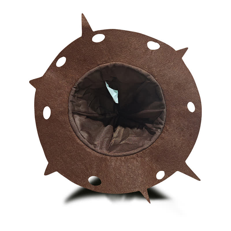 Chapeau de sorcier en forme de feuille de champignon d'Halloween - image 5