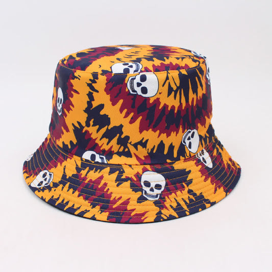 Chapeau bob grande taille à imprimé effrayant pour Halloween - UN - Taille unique - image 0
