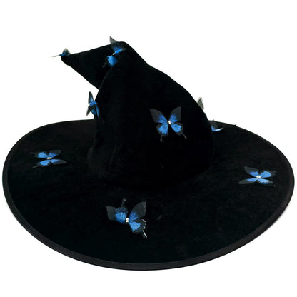 Chapeau de sorcière papillon d'Halloween grande taille - image 7