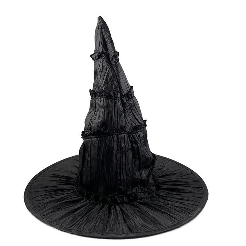 Magnifique chapeau de sorcière à large bord pour Halloween - image 4