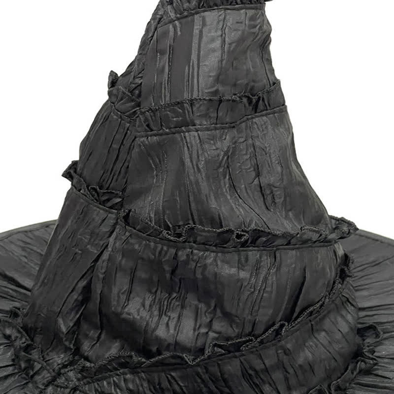 Magnifique chapeau de sorcière à large bord pour Halloween - image 5