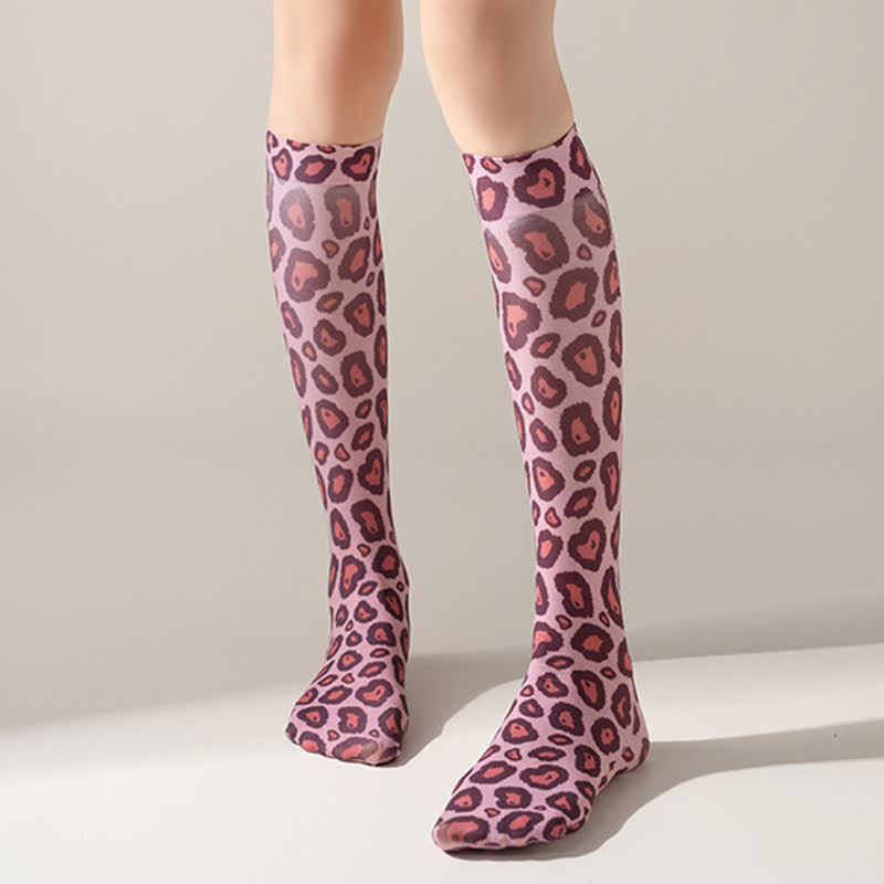 Chaussettes hautes à imprimé camouflage léopard sauvage (5 paires) - image 9