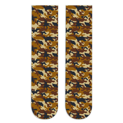 Chaussettes hautes à imprimé camouflage léopard sauvage (5 paires) - H - EU36-42 (US3-8.5) - image 17