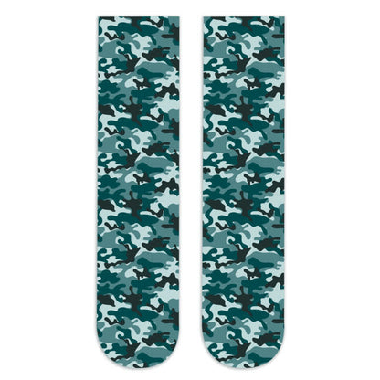 Chaussettes hautes à imprimé camouflage léopard sauvage (5 paires) - G - EU36-42 (US3-8.5) - image 16