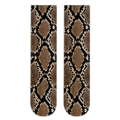 Chaussettes hautes à imprimé camouflage léopard sauvage (5 paires) - C - EU36-42 (US3-8.5) - image 8