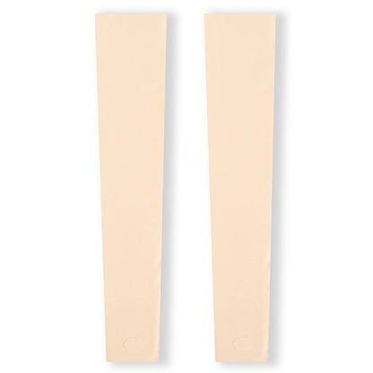 Manchons de cuisse respirants et antidérapants de couleur unie - Nu - XL - image 10