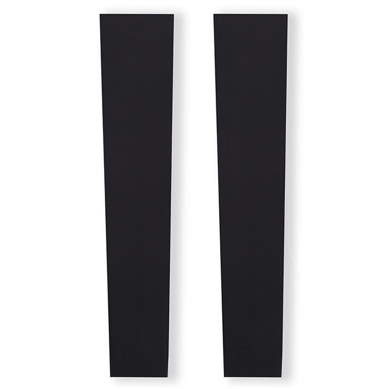 Manchons de cuisse respirants et antidérapants de couleur unie - Noir - XL - image 11