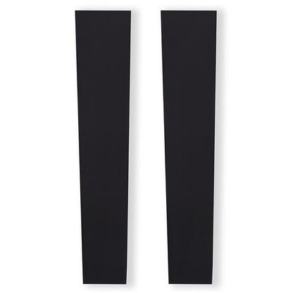 Manchons de cuisse respirants et antidérapants de couleur unie - Noir - XL - image 11