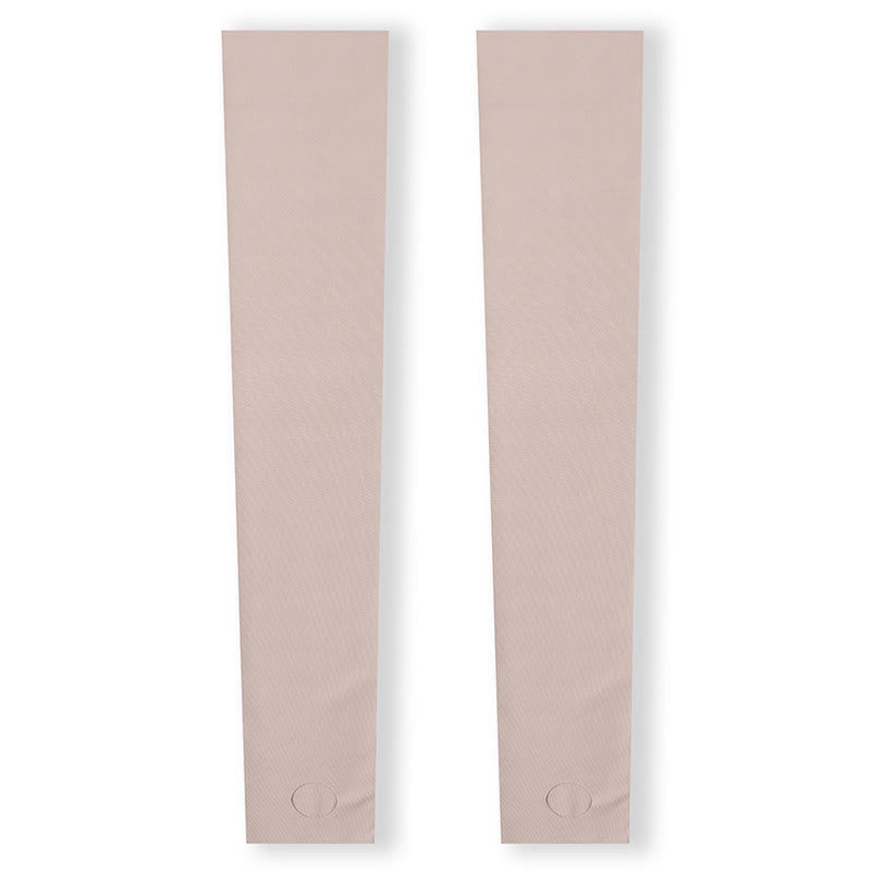 Manchons de cuisse respirants et antidérapants de couleur unie - Chameau - XL - image 7