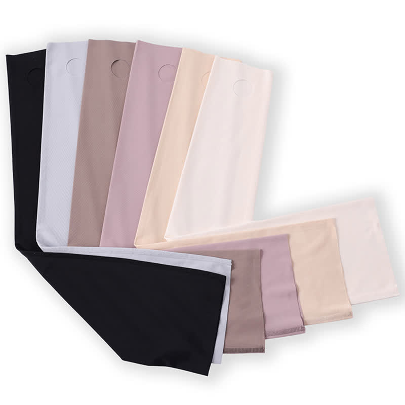 Manchons de cuisse respirants et antidérapants de couleur unie - image 1