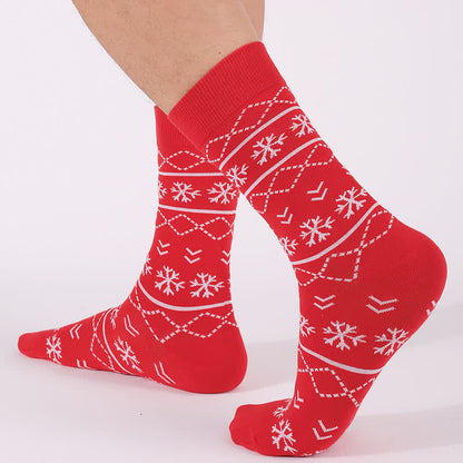 Chaussettes de Noël motif élan (3 paires) - image 6
