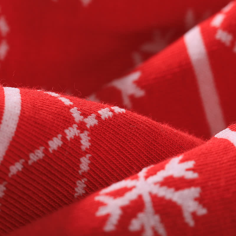 Chaussettes de Noël motif élan (3 paires) - image 9
