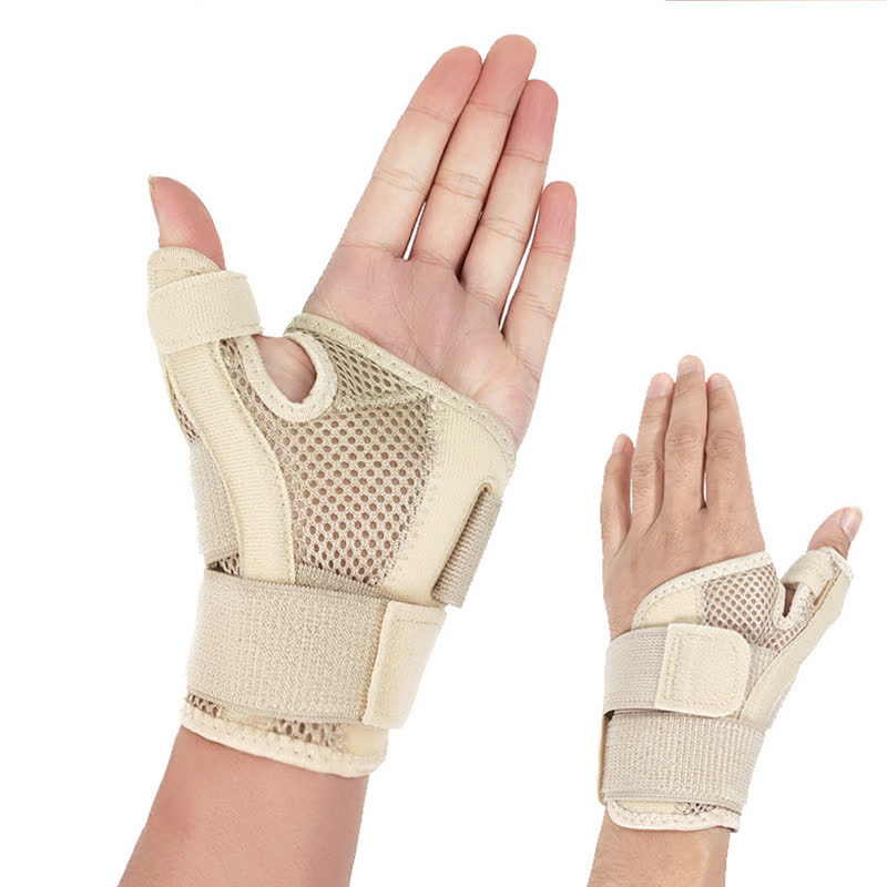 Attelle de poignet de compression confortable en maille respirante - Nu - Taille unique - image 8