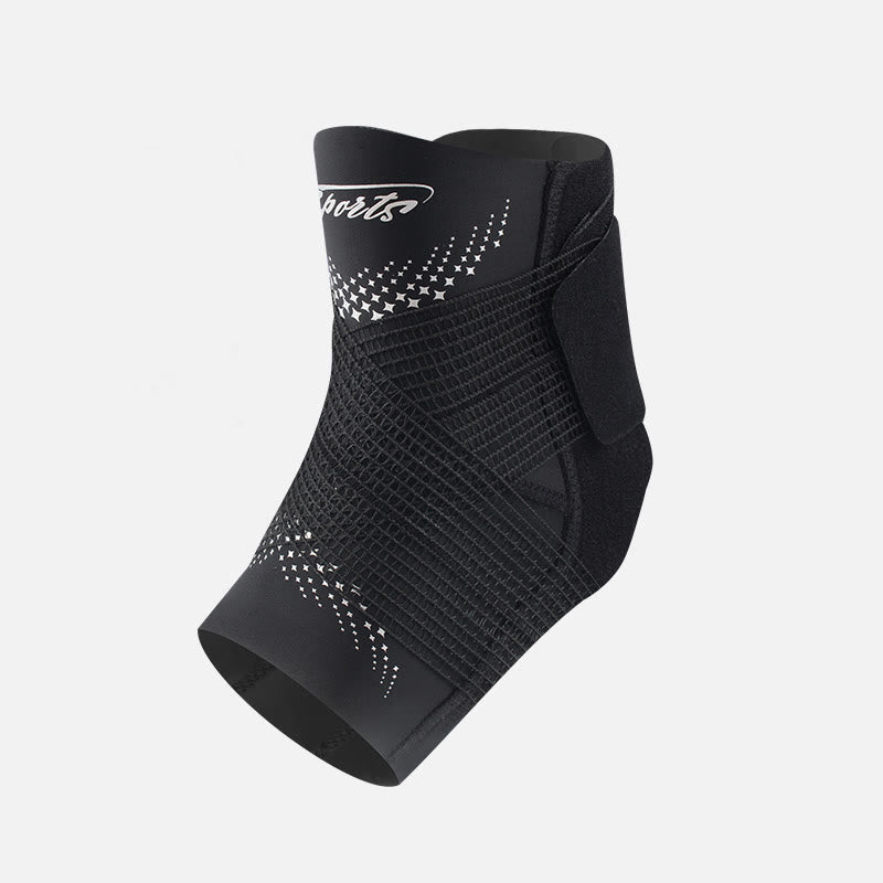 Chevillères à sangles Velcro réglables - Noir - XL - image 12