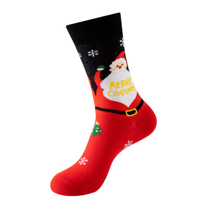 Chaussettes à motif de Noël (3 paires) - image 7