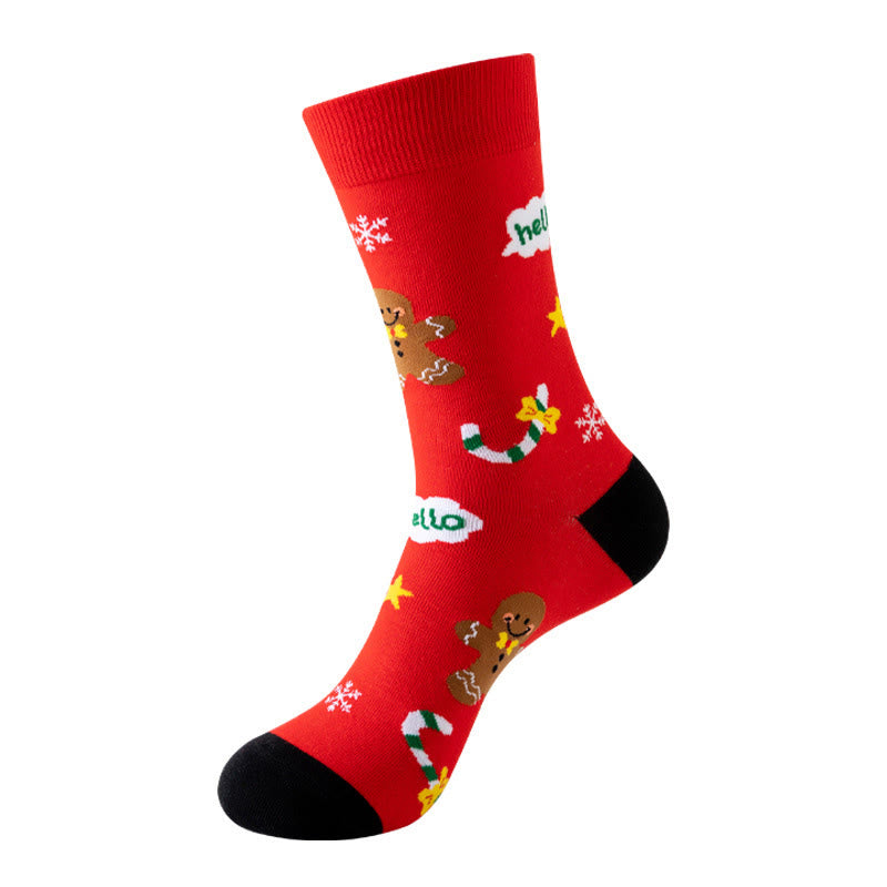 Chaussettes à motif de Noël (3 paires) - image 8