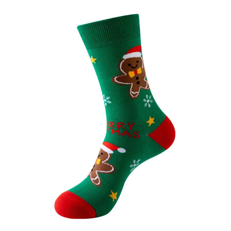 Chaussettes à motif de Noël (3 paires) - image 10