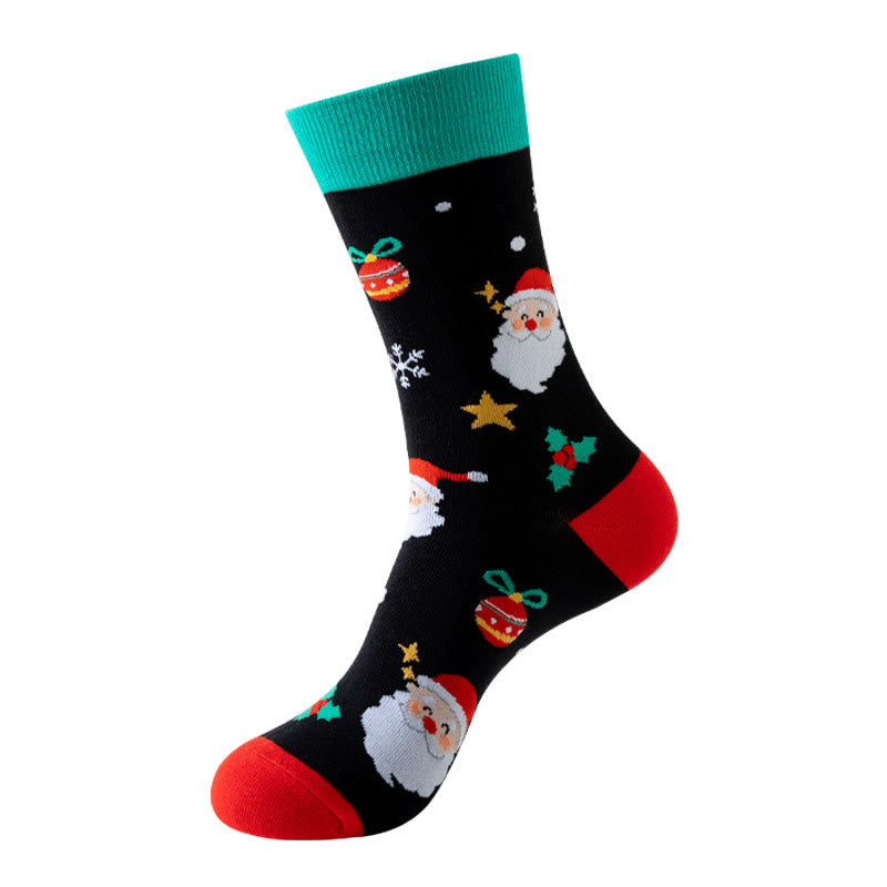 Chaussettes à motif de Noël (3 paires) - image 9