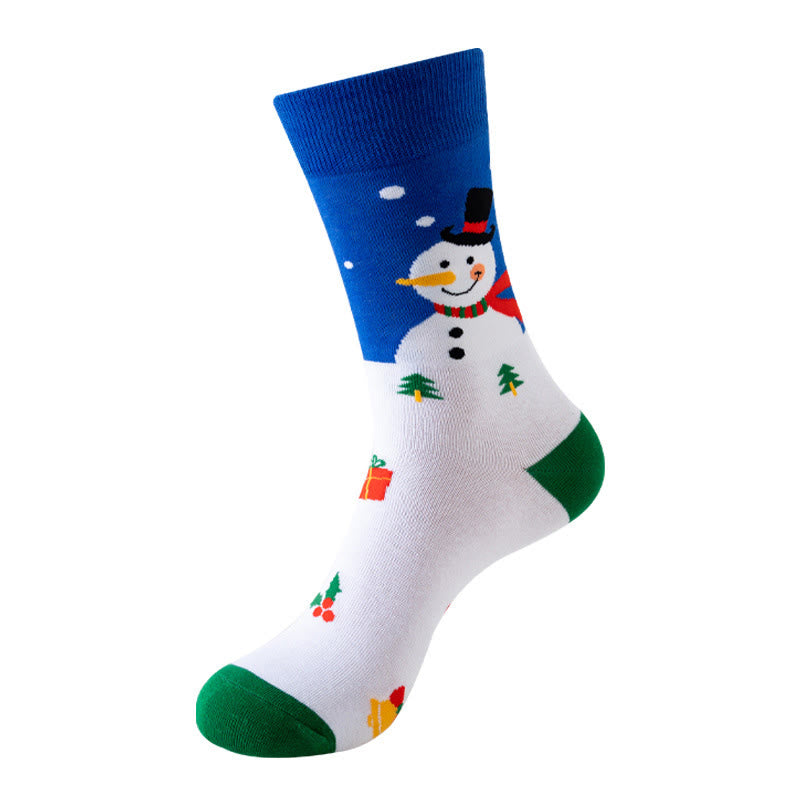 Chaussettes à motif de Noël (3 paires) - image 5