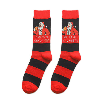 Chaussettes de Noël créatives grande taille (5 paires) - image 6