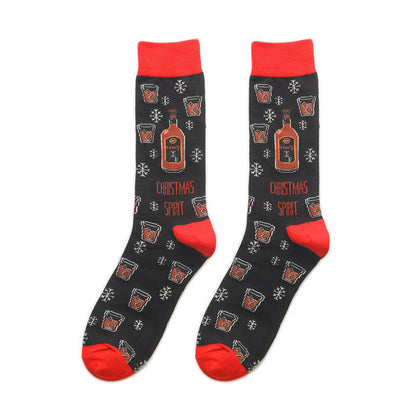 Chaussettes de Noël créatives grande taille (5 paires) - image 2