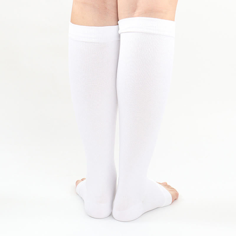 Chaussettes de compression confortables sans coutures grande taille (4 paires) - image 4