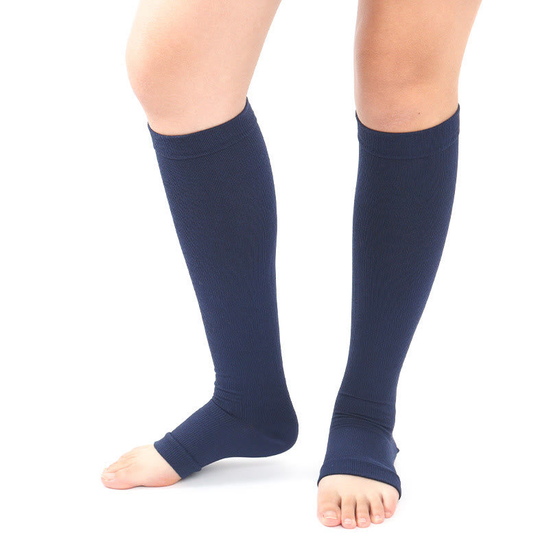 Chaussettes de compression confortables sans coutures grande taille (4 paires) - image 10
