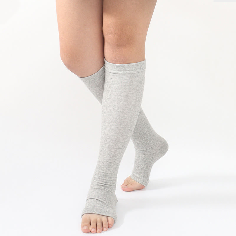 Chaussettes de compression confortables sans coutures grande taille (4 paires) - image 8