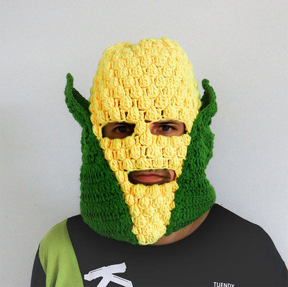 Bonnet en maïs grande taille - Jaune - One Size - image 1