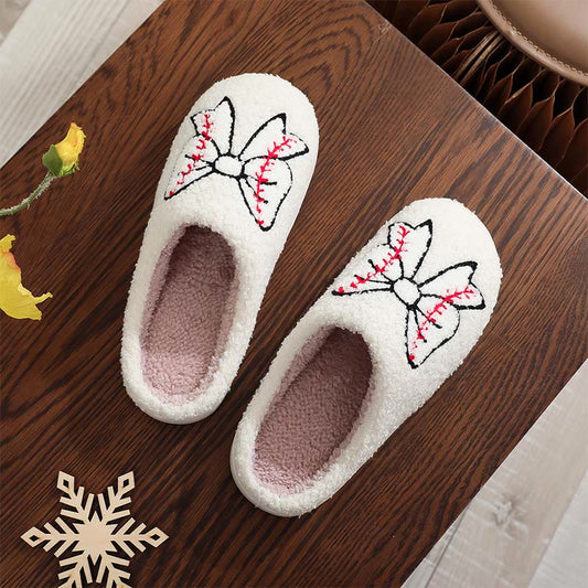 Chaussons grande taille à nœuds et arêtes de poisson - image 0