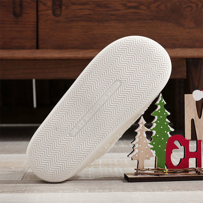 Chaussons grande taille à nœuds et arêtes de poisson - image 6