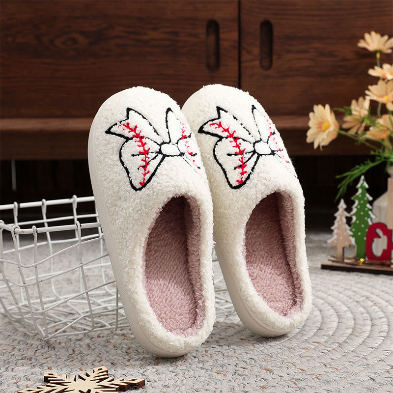 Chaussons grande taille à nœuds et arêtes de poisson - image 3