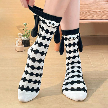 Chaussettes Dopamine Main dans la Main Grande Taille (5 paires) - image 1