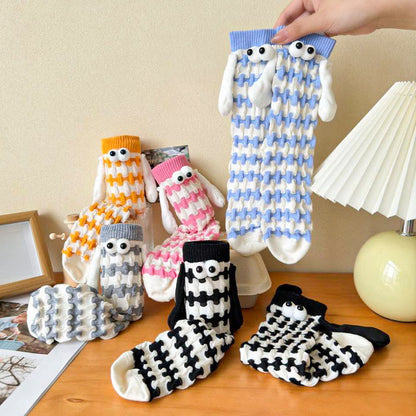Chaussettes Dopamine Main dans la Main Grande Taille (5 paires) - Multicolore - EU36-42(US3-8.5) - image 5