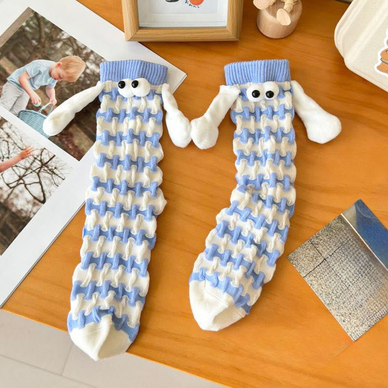 Chaussettes Dopamine Main dans la Main (5 paires) - Bleu - EU36-42(US3-8.5) - image 7