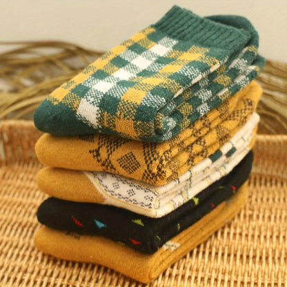 Chaussettes rétro Diamond Quarter (5 paires) - image 1