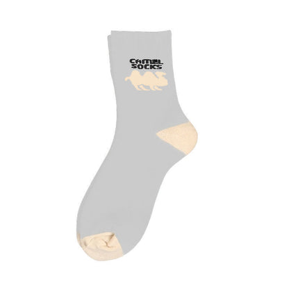 Chaussettes Camel Quarter grande taille (5 paires) - Gris clair - EU39-44(US6-10) - image 5