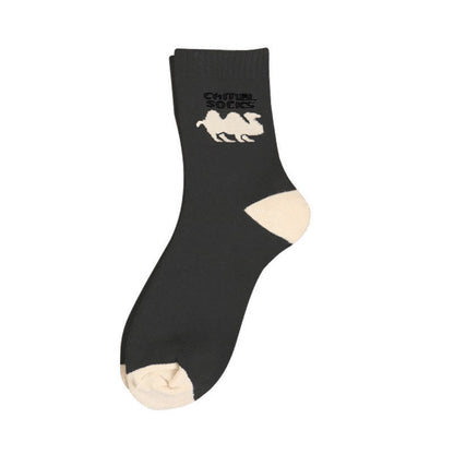 Chaussettes Camel Quarter grande taille (5 paires) - Gris foncé - EU39-44(US6-10) - image 6