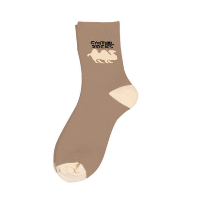 Chaussettes Camel Quarter grande taille (5 paires) - Chameau - EU39-44(US6-10) - image 3