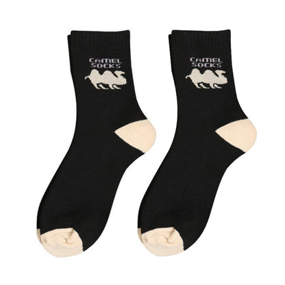 Chaussettes Camel Quarter grande taille (5 paires) - Noir - EU39-44(US6-10) - image 2