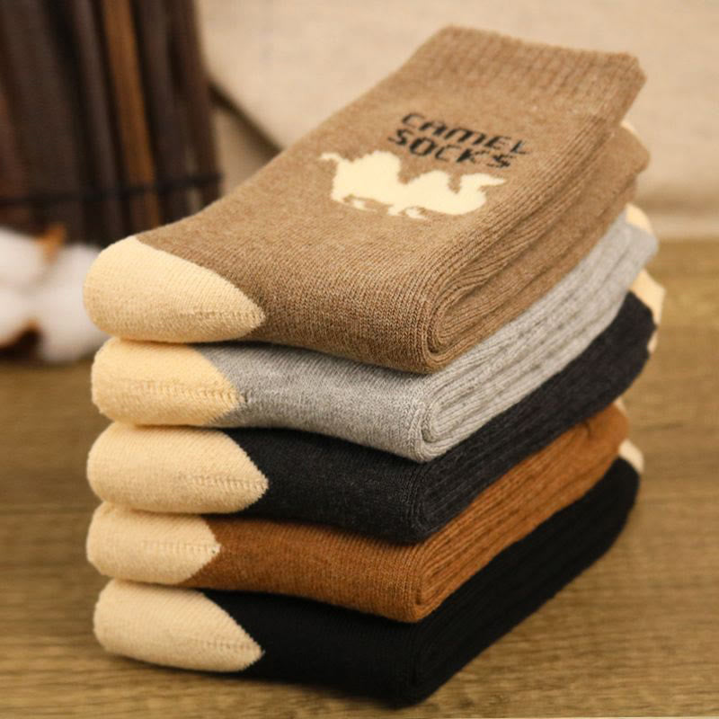 Chaussettes Camel Quarter grande taille (5 paires) - image 1