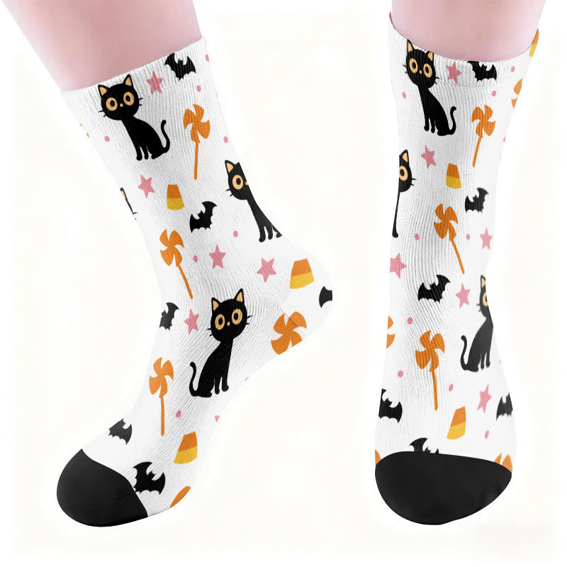Chaussettes chauve-souris grande taille - image 1