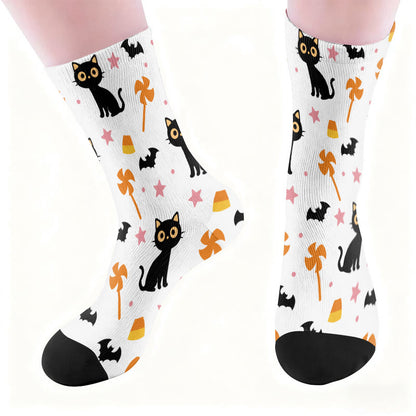 Chaussettes chauve-souris grande taille - image 1